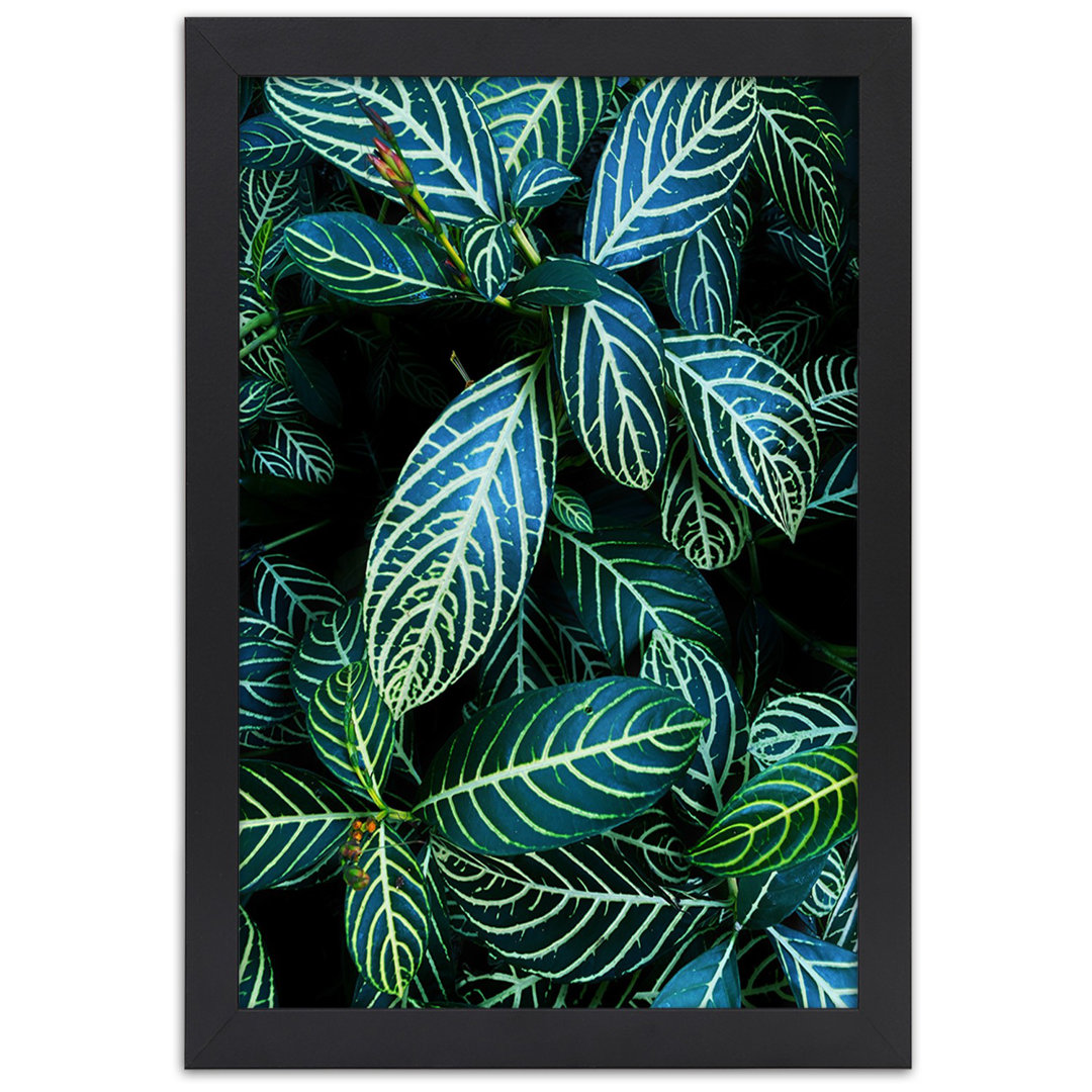 Gerahmter Fotodruck Juicy Green Leaves