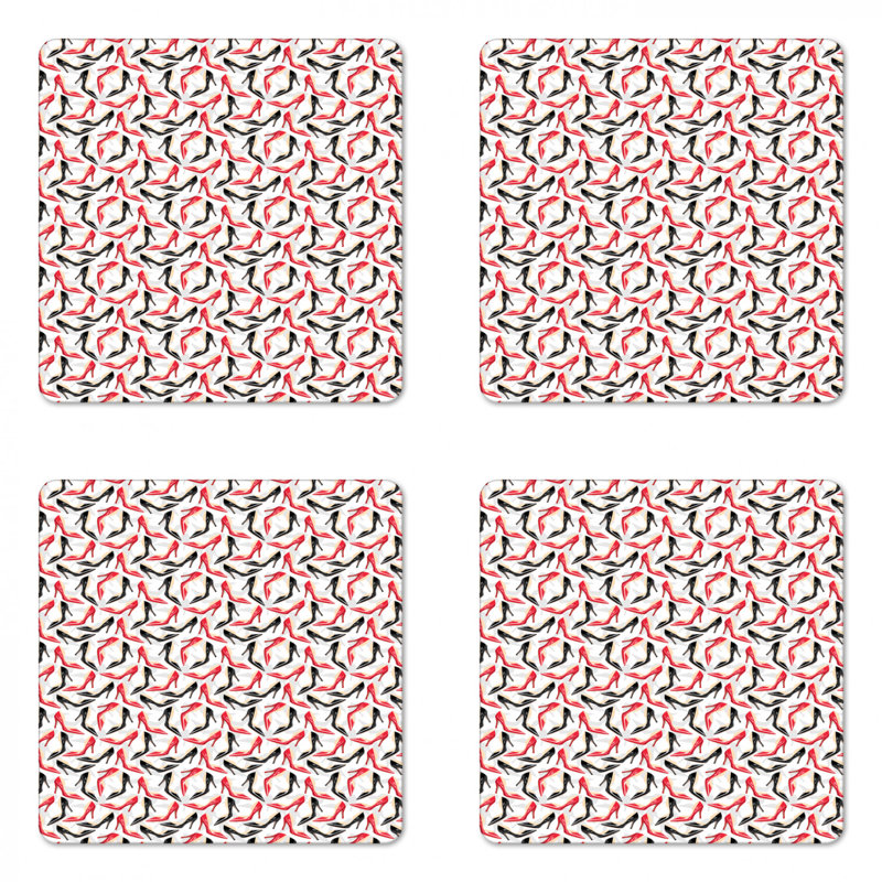 Square 4 Piece Coaster Set