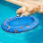 Dog Pool Float, Inflatable Pet Float with Claw-Resistant Nylon Cover