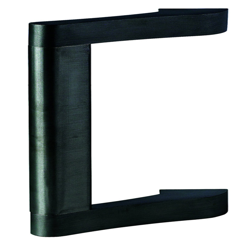 Aluminum and Duronodic Exit Device Pull Handle, Black