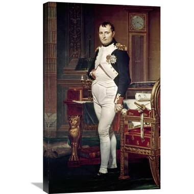 Global Gallery Napoleon In Royal Costume (Napoleon En Costume De Sacre) On  Canvas by Francois Pascal Simon Gerard Print