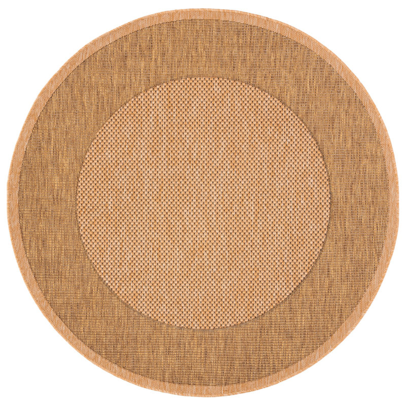 Tapis d'intérieur / extérieur Plummer Performance, Rond 5 pi 3 po