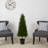 3.5ft. Cypress Artificial Tree with 350 LED Lights UV Resistant (Indoor/Outdoor)