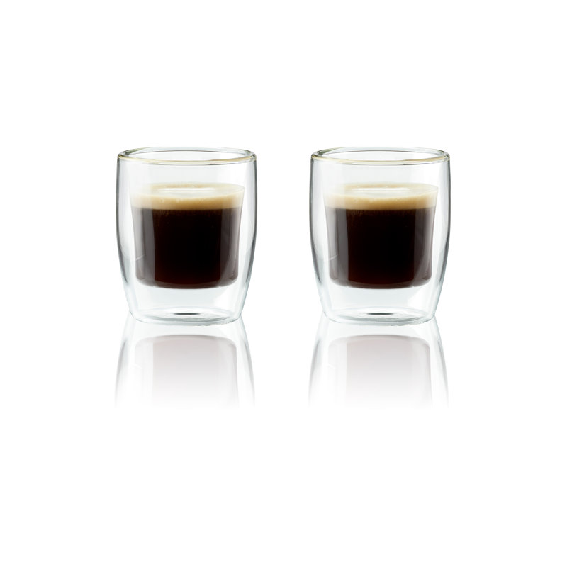 HENCKELS Cafe Roma Double-Wall Glassware 3oz. Espresso Glass