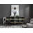 Fontana Hirta Modern 4 Doors Grey Sideboard