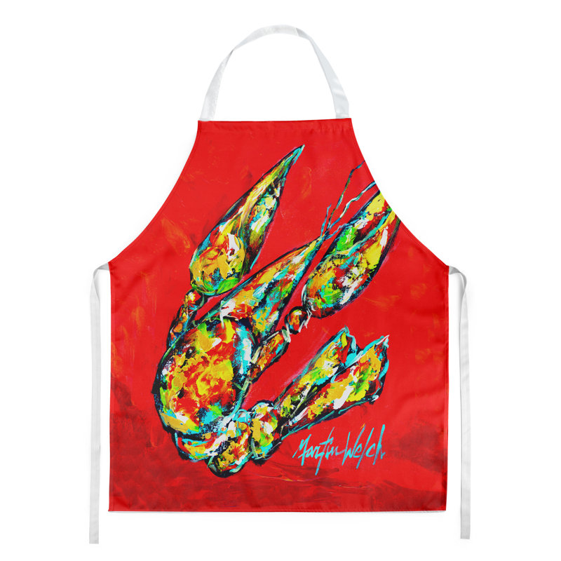 No Pattern Bib Apron