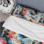Ensemble tribal rose et bleu II - Ensemble de housse de couette abstrait - Microfibre de polyester-2137465391