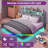 Upholstered Platform Storage Bed with LED Lights-1644249538-1644249564
