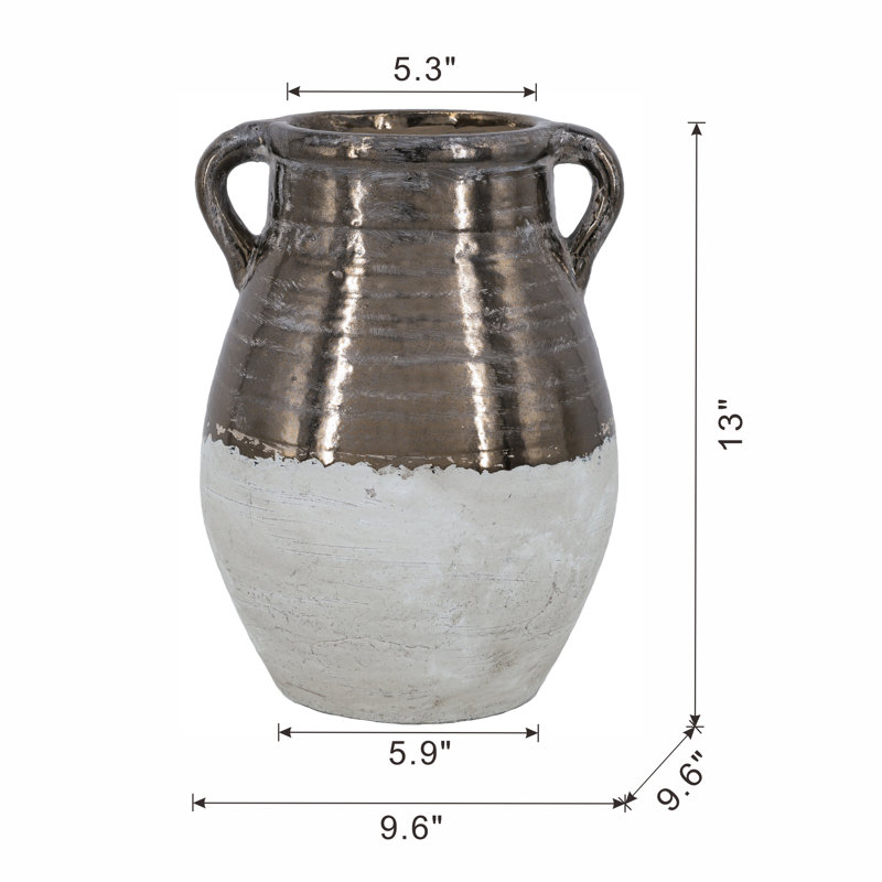 Handmade Terracotta Table Vase