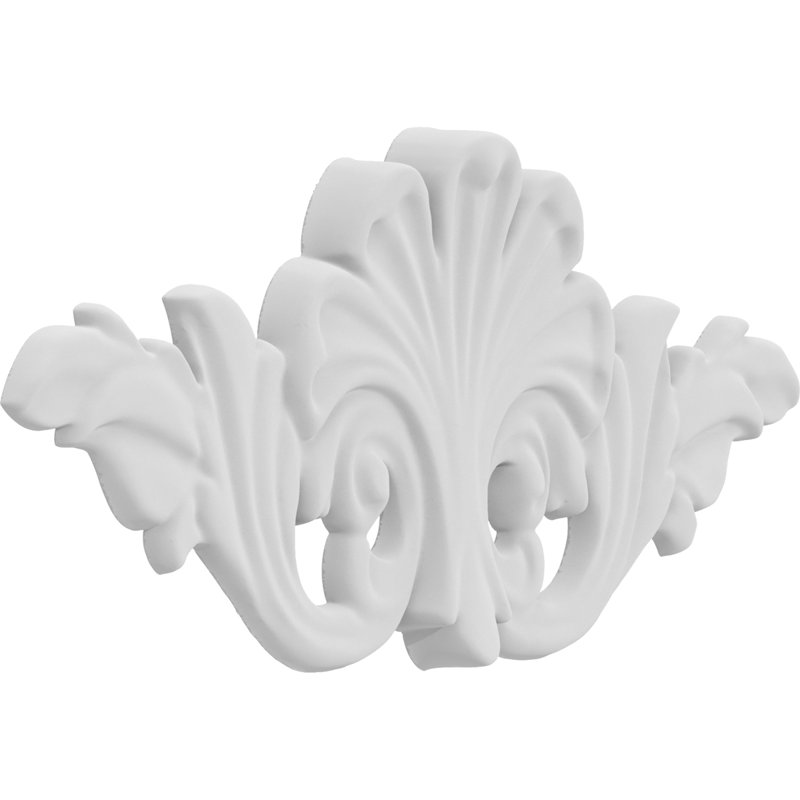 Rosette East Lake, H 3,5 po x l 7 po x P 0,63 po