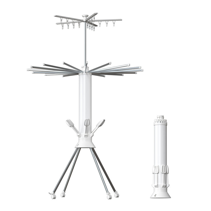 Bole Adjustable Rolling Clothing Rack