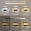 Square 57Cm LED Flush Mount With Remote