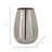 Decorative Glass Vase Glass High-Shine Glam Accent with Modern Curved Silhouette and Sleek Reflective Surface for Contemporary Interior Style Display.-2100299548-2078084387