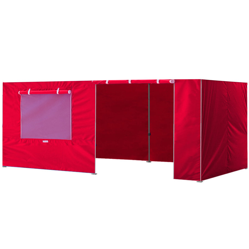 Mur latéral Moguel, Rouge, H 84 po x l 120 po x P 240 po
