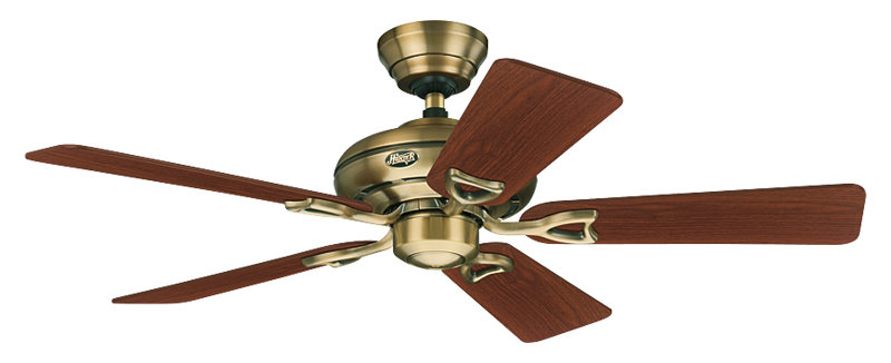 Quiana 107cm Ceiling Fan, Brass Antique