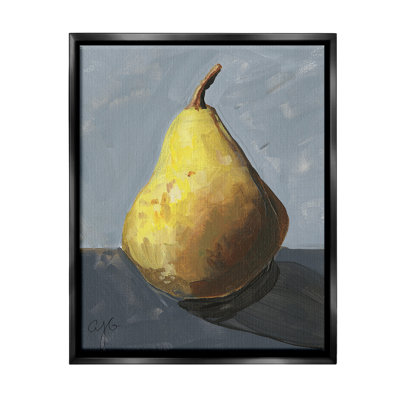 " Abstract Shadowed Pear " Print