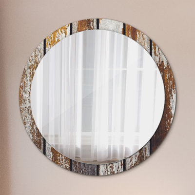Huldar Glass Flat Wall Mirror