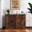 Modern Wood Sideboard With 2 Doors, 1 Storage & Drawers - 43.3 Inch Entryway Serving Walnut For Dining Box-726486617