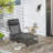 Outsunny Reclining Chaise Lounge Chair, Portable Sun Lounger, Folding Camping Cot, With Adjustable Backrest And Removable Pillow For Patio, Garden, Beach-201239940