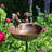 Heart Shaped Birdbath with Stake