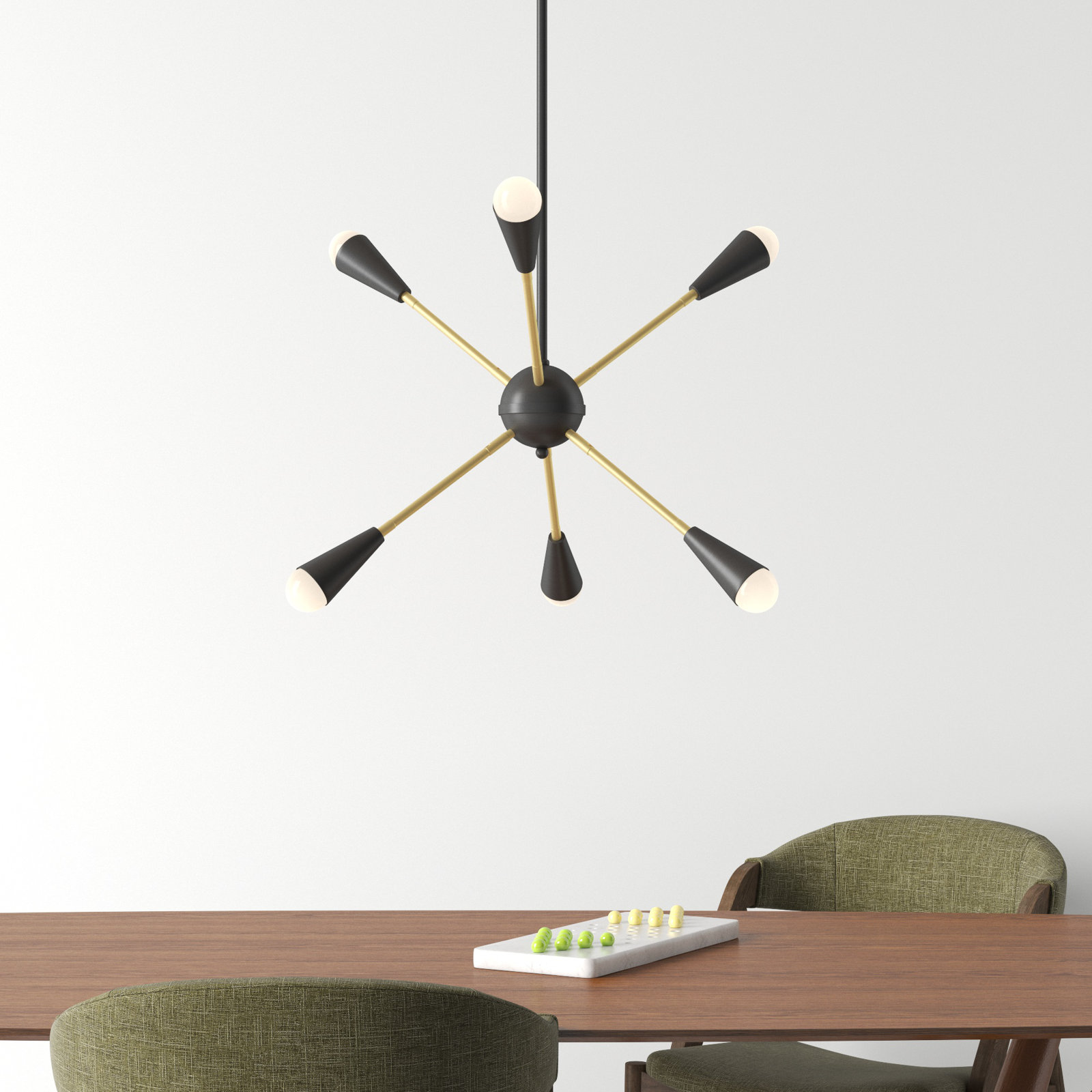 Monroe 10 - Light Sputnik Chandelier, Yes