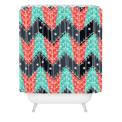 Sam Osborne Chevron Shower Curtain
