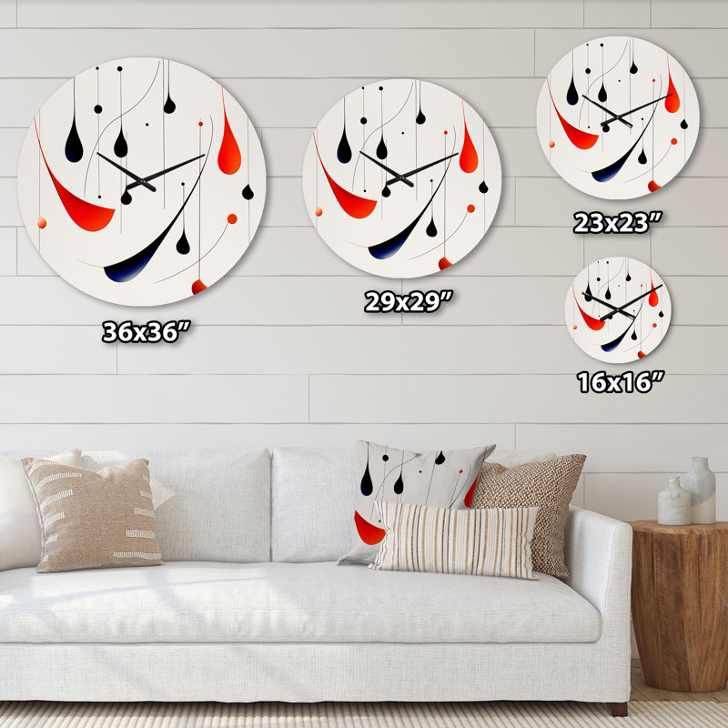 Horloge murale Cleckheat, Moyenne