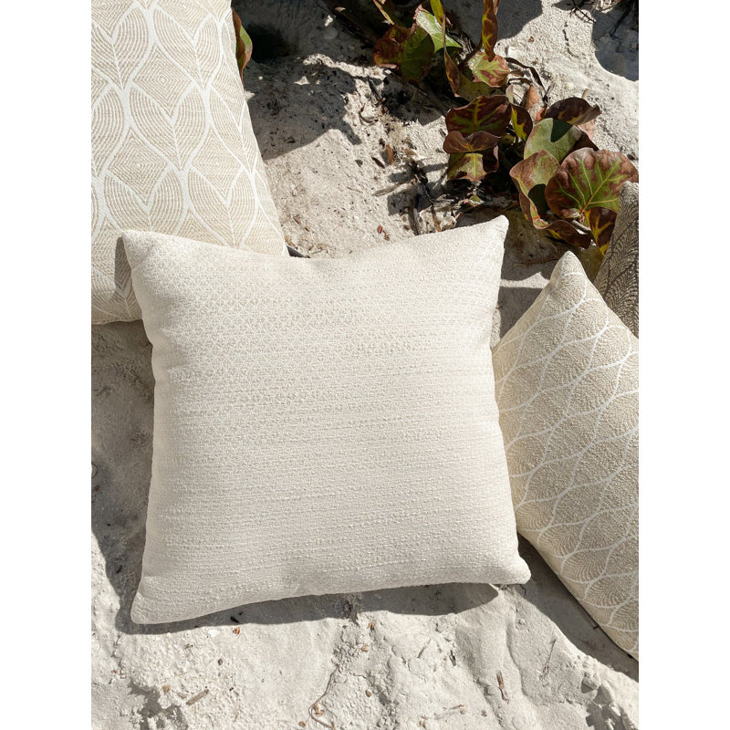 Housse et insert de coussin d'extérieur Coastal Breeze, 20 po x 20 po, Beige