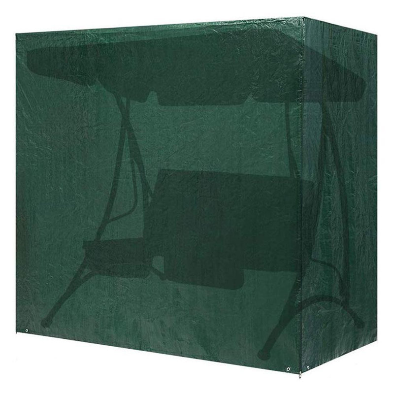 SWING SEAT COVER | Hammock Cover | Heavy Duty & Waterproof | Wipe Clean Surfaces | Zipped Front | Strong Woven Polyethylene Material | Full UV Protection | SIZE: W:220Cm D:150Cm H:170Cm