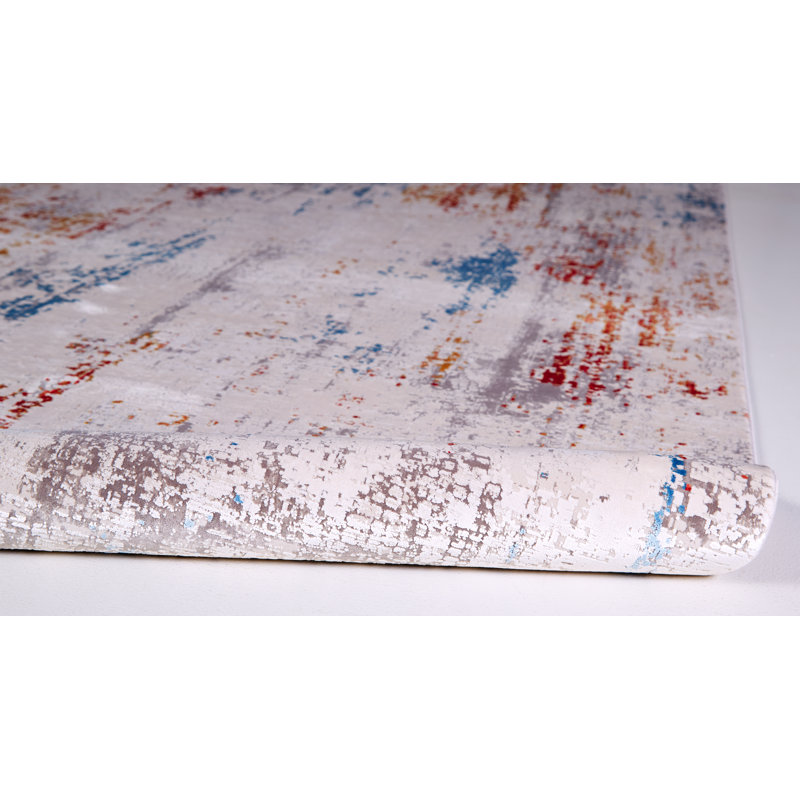 Whitten Abstract Indoor Rug, Rectangle 4'10" x 7'10"