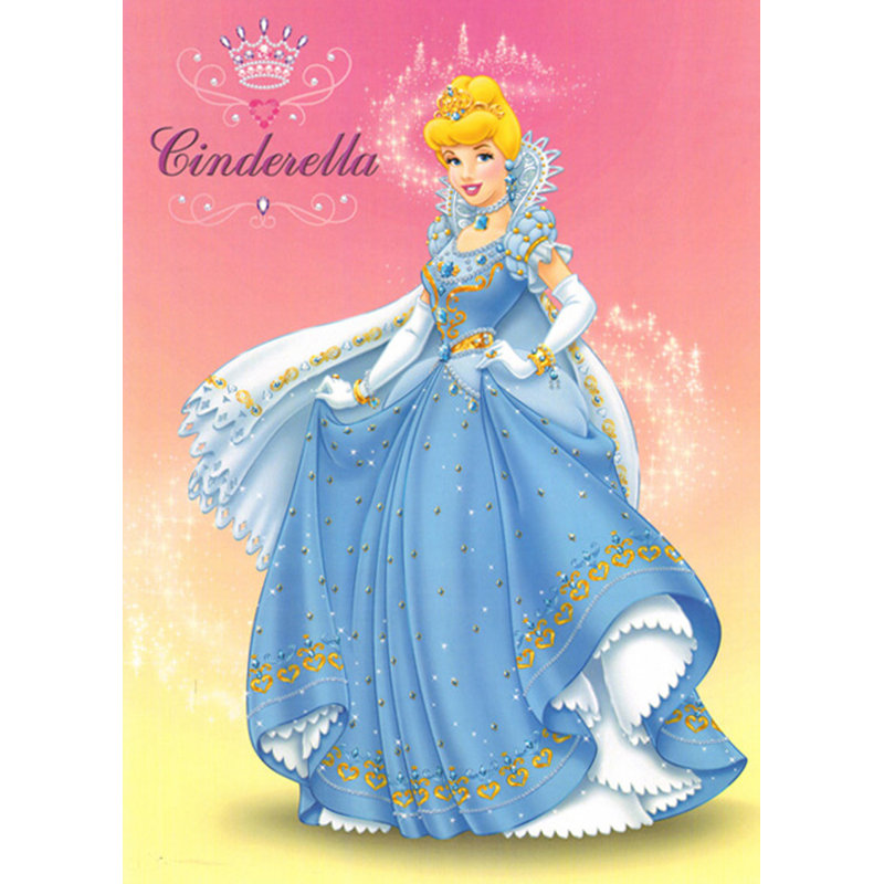 Cendrillon, H 39 po x l 28 po