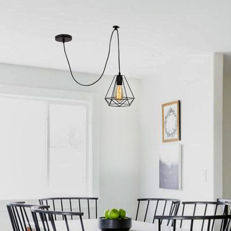 Leschenault 1 - Light Black Cluster Pendant