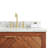 Cavit 30'' Single Bathroom Vanity with Marble Top
