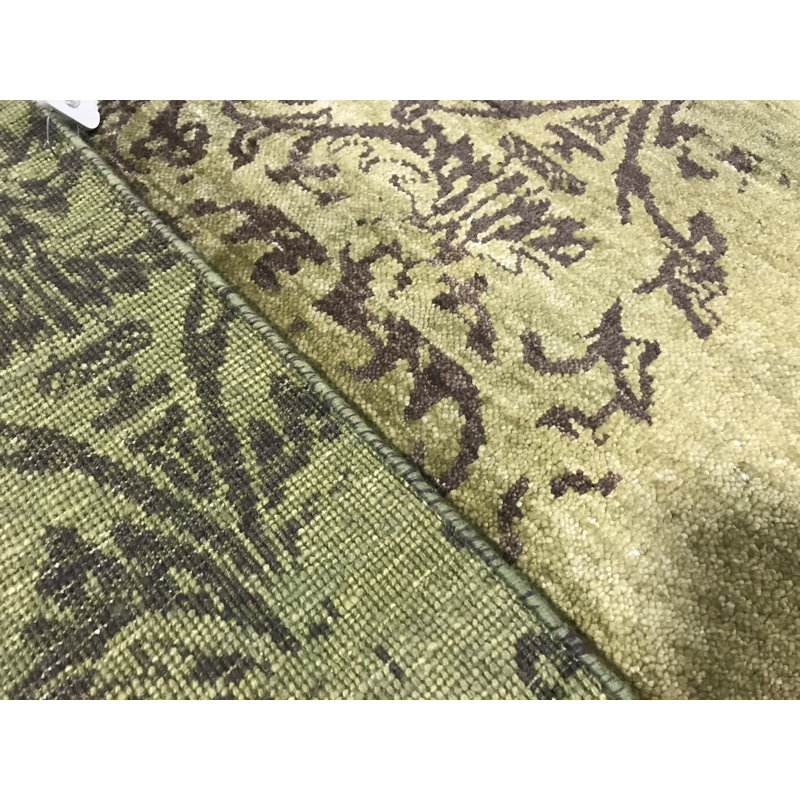 Hand-Knotted High-Quality Beige and Brown Area Rug