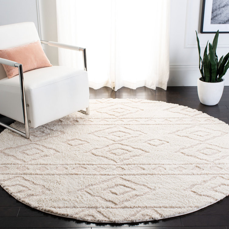 Sparta Shag Geometric Indoor/Outdoor Rug