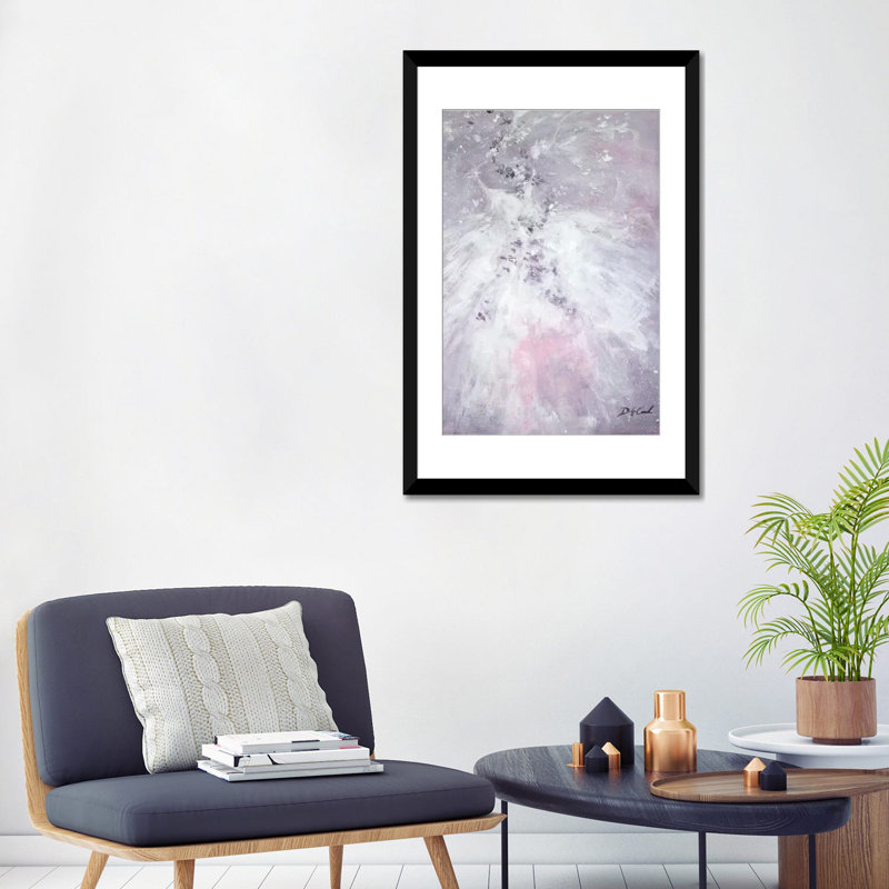 «Lavender Fancy» par Debi Coules - Impression sur toile tendue sur châssis, H 32 po x l 24 po x P 1 po, Blanc