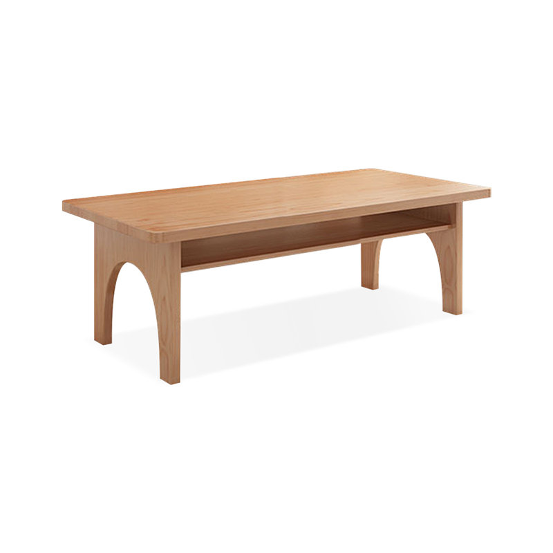Brown Rectangular Solid Wood desk, 29.53" H x 78.74" W x 31.5" D