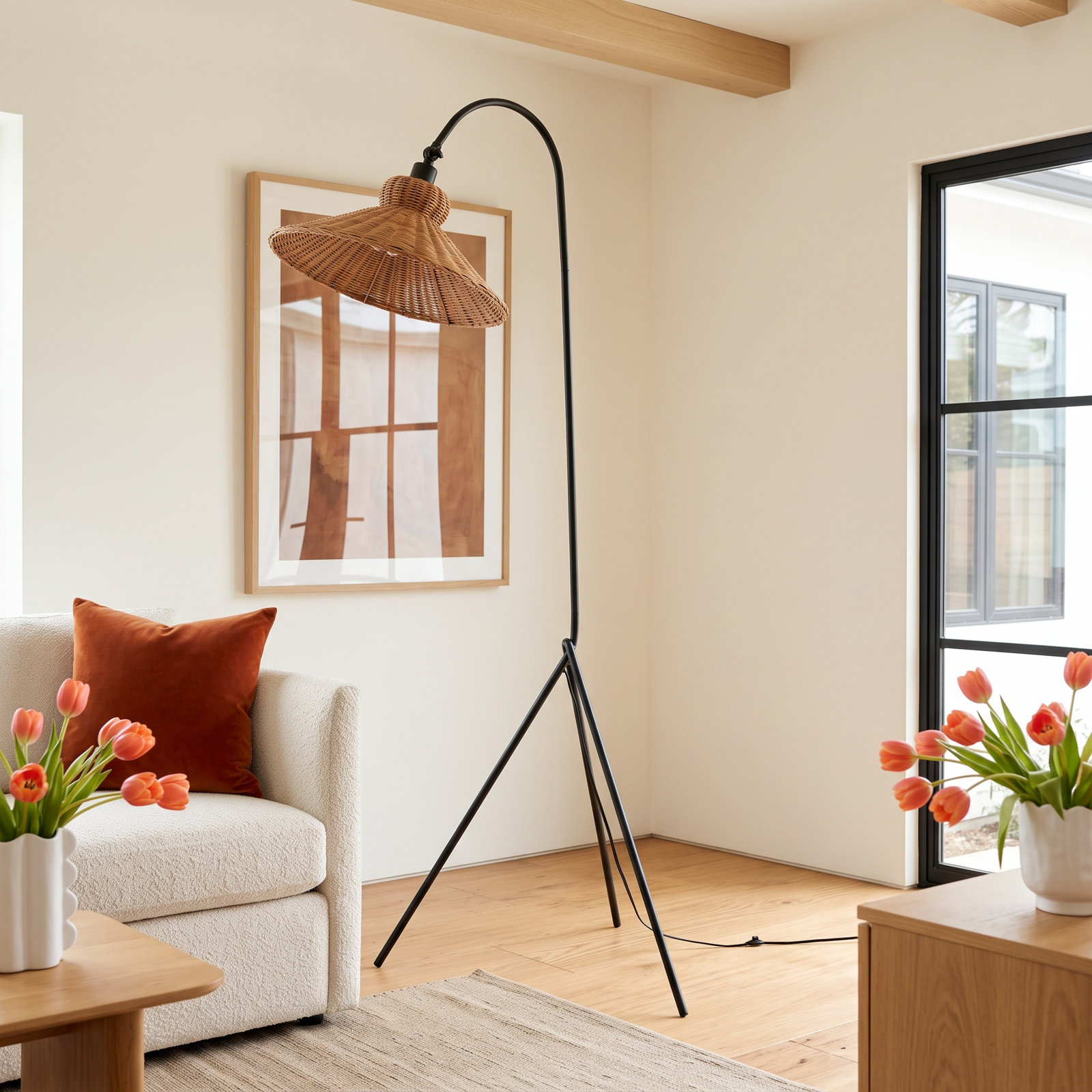 Plumeria 63.75 " Floor Lamp