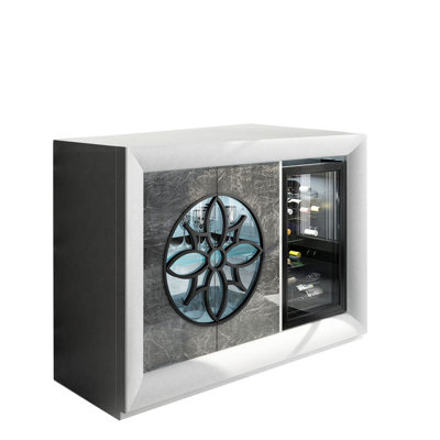 Azkary Bar Cabinet by Class Design Home