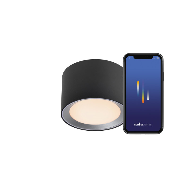 Flush Mount, Black