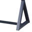 Console au fini gris anthracite Nalo (sans les chaises de bureau)-1248160031