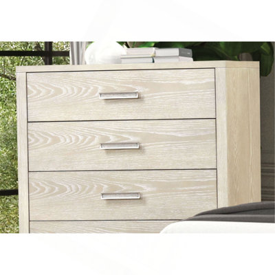 1Pc Chest Transitional Style Weathered Linear Metal Handle Ball Bearing Glides English Dovetail Drawers Bedroom Furniture