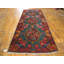 Tapis de couloir antique en laine vert