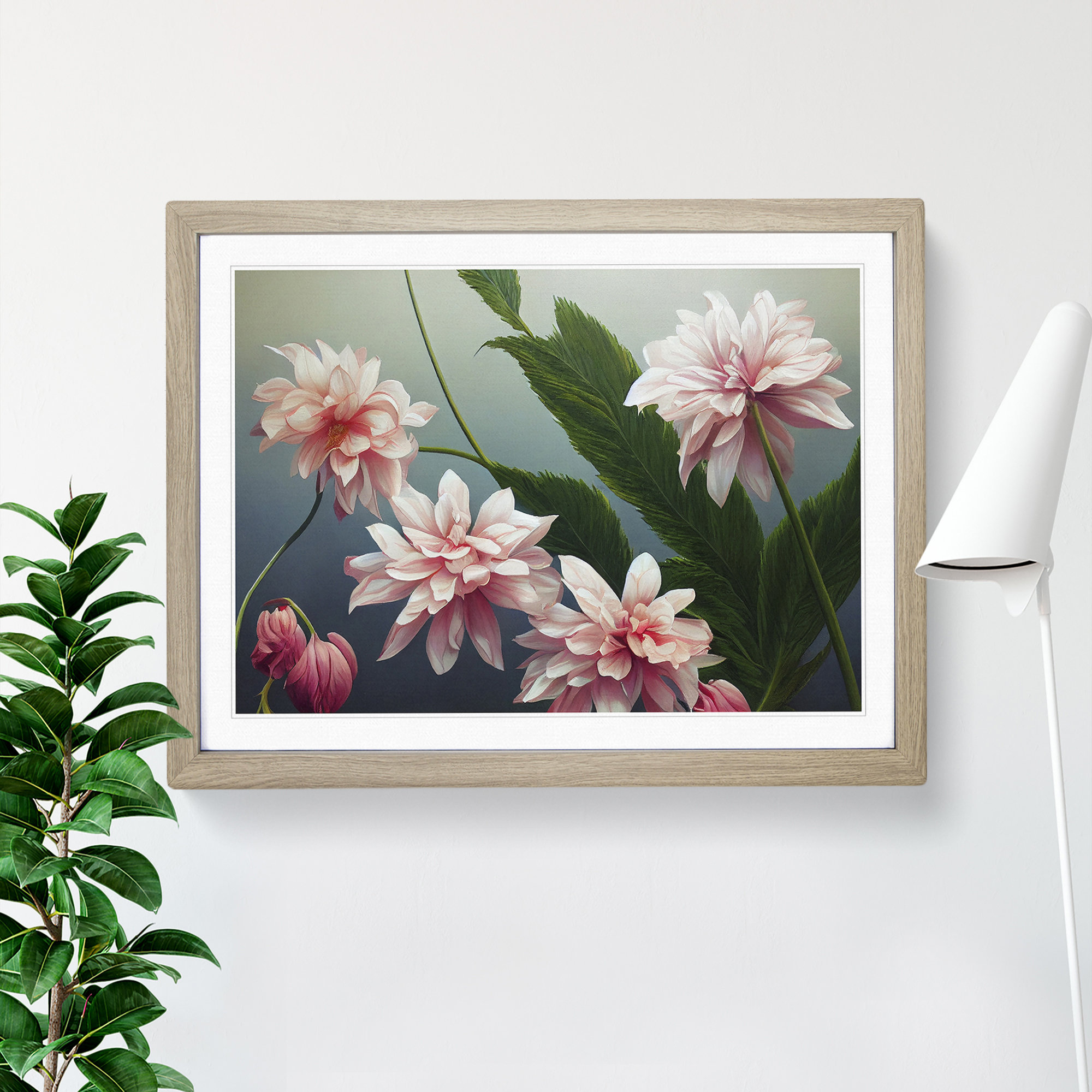 ClassicLiving Blooming Flowers - Picture Frame Graphic Art | Wayfair.co.uk