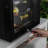 Russell Hobbs Rhgwc1b-c-lck 12 Bottle Lockable Wine Cooler In Black