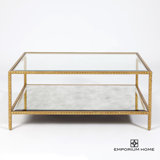 Emporium Home Glass Cocktail Table