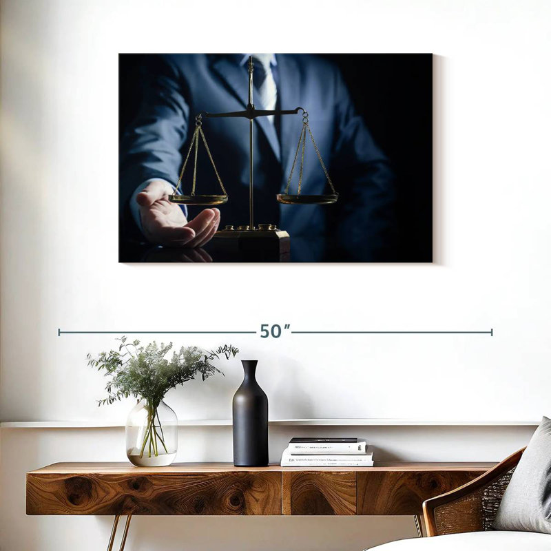 Justice Scale, 24" H x 36" W