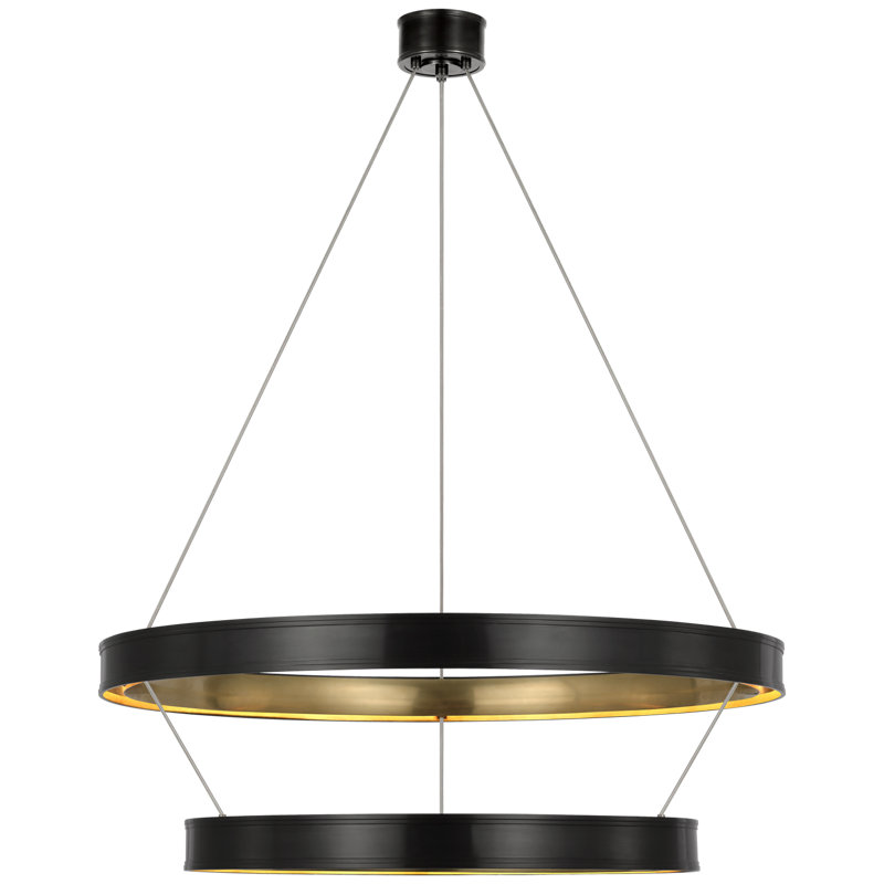 Connery 6 - Light Solid Brass LED Chandelier by Chapman & Myers