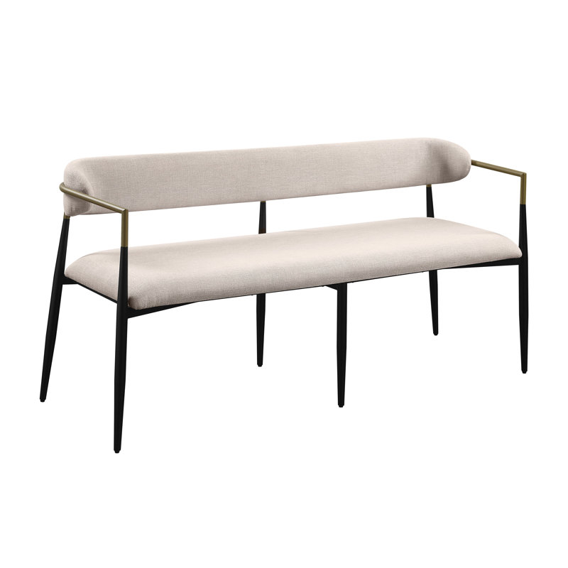Aranza Dining Bench, Beige