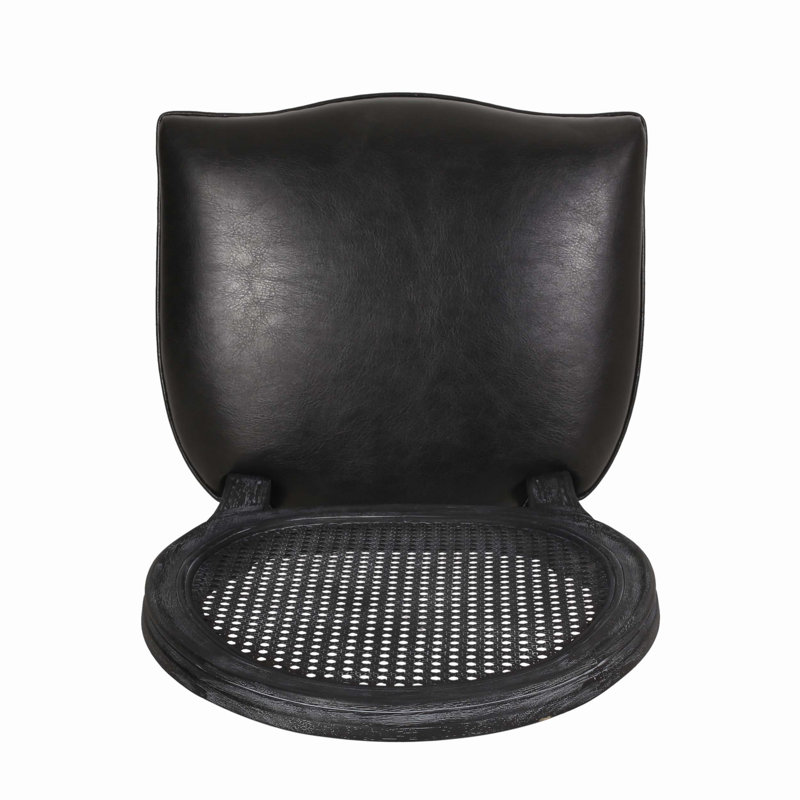 Chaise de salle à manger Alainey, Noir, noir, noir, noir